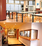 橘・学生会館 カマラード小台食堂・エントランス